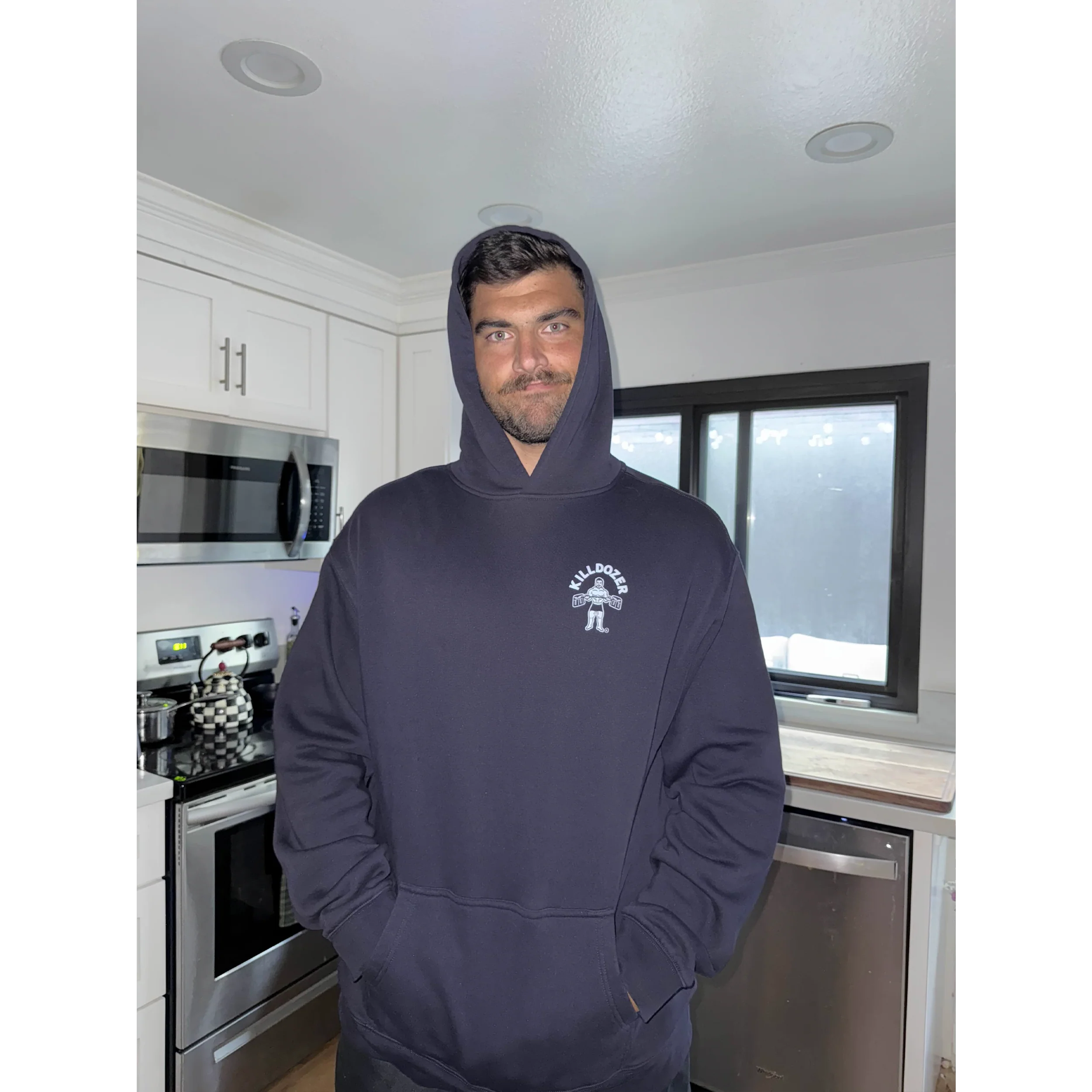 Killdozer Hoodie - Ink Blue - Image 3
