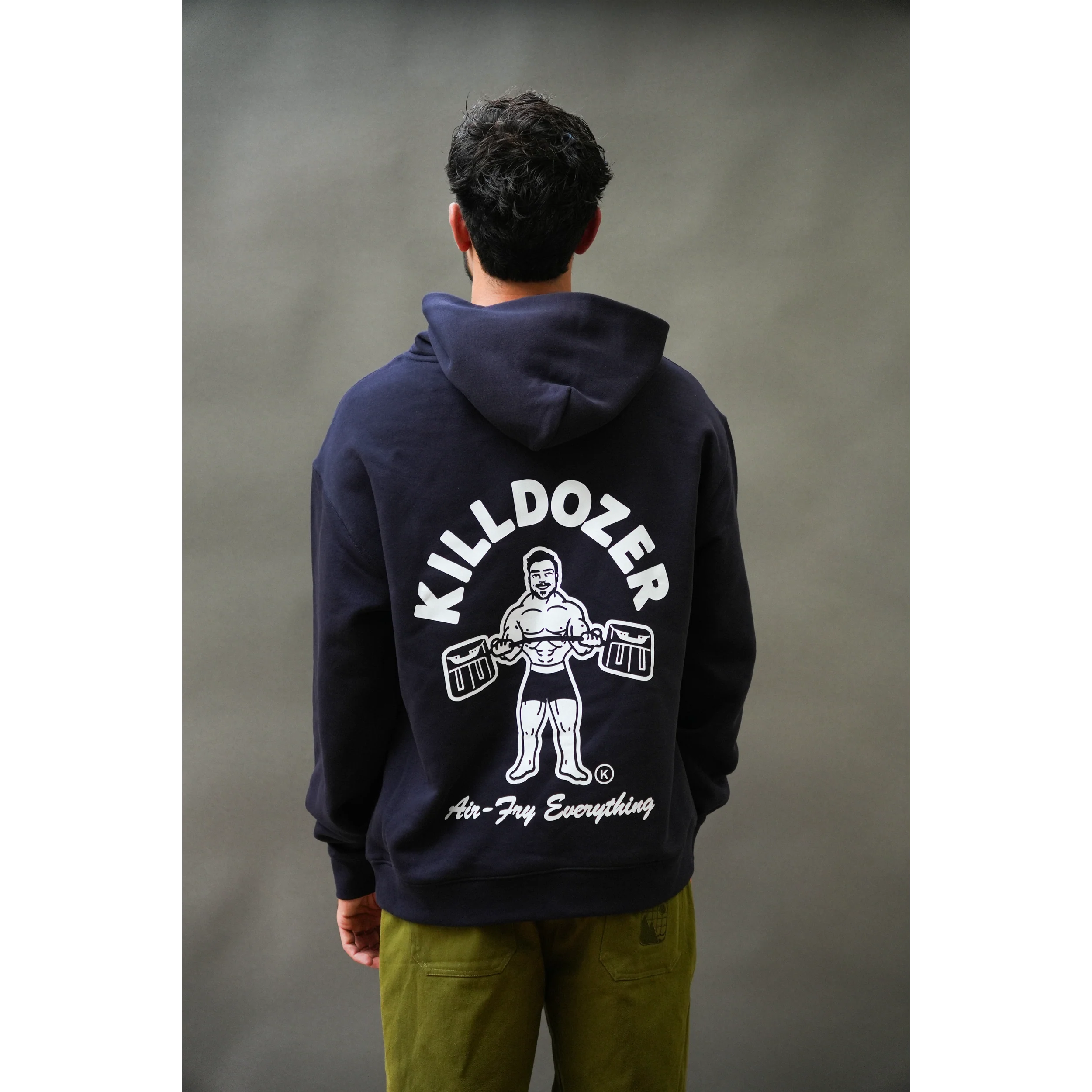 Killdozer Hoodie - Ink Blue - Image 4