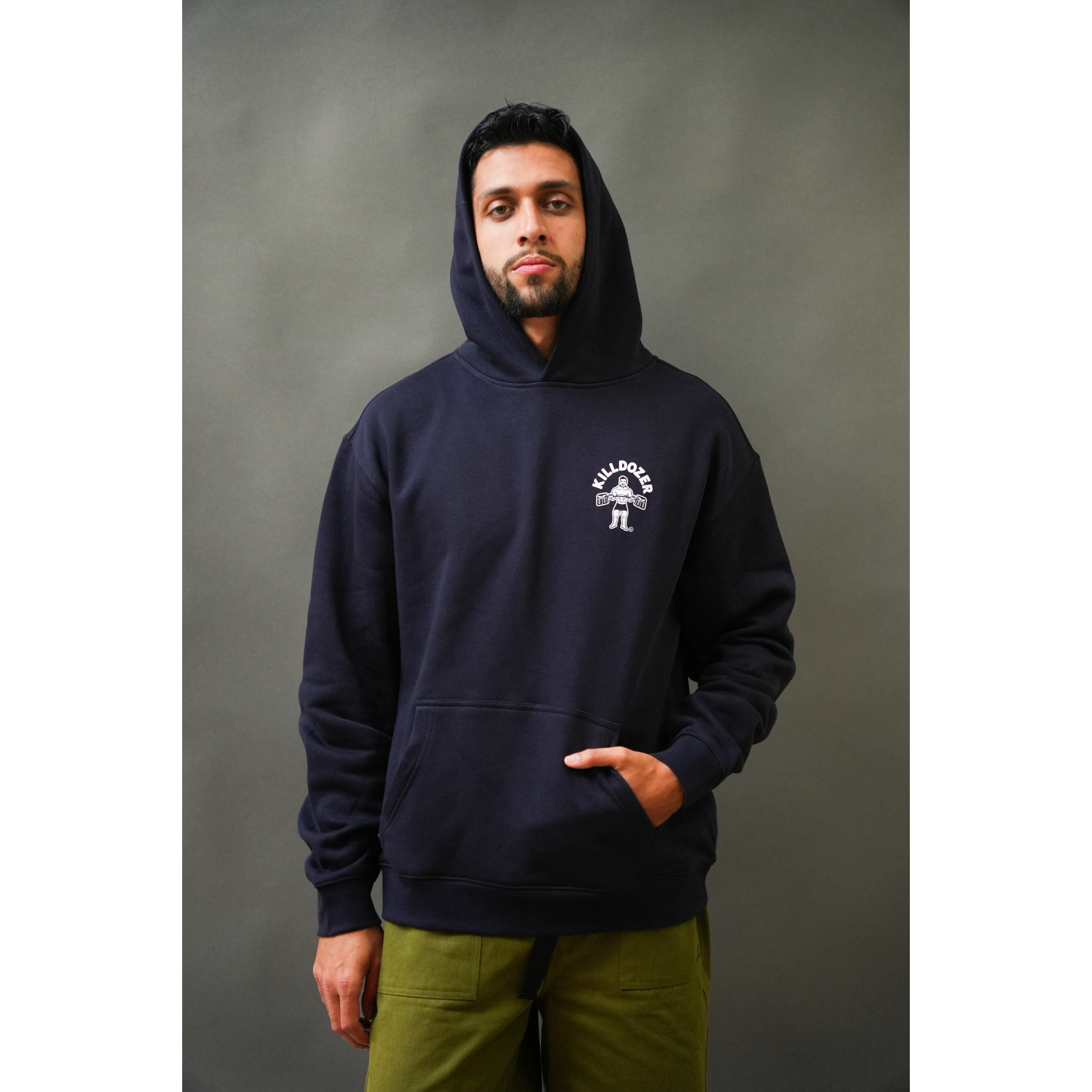 Killdozer Hoodie - Ink Blue - Image 5