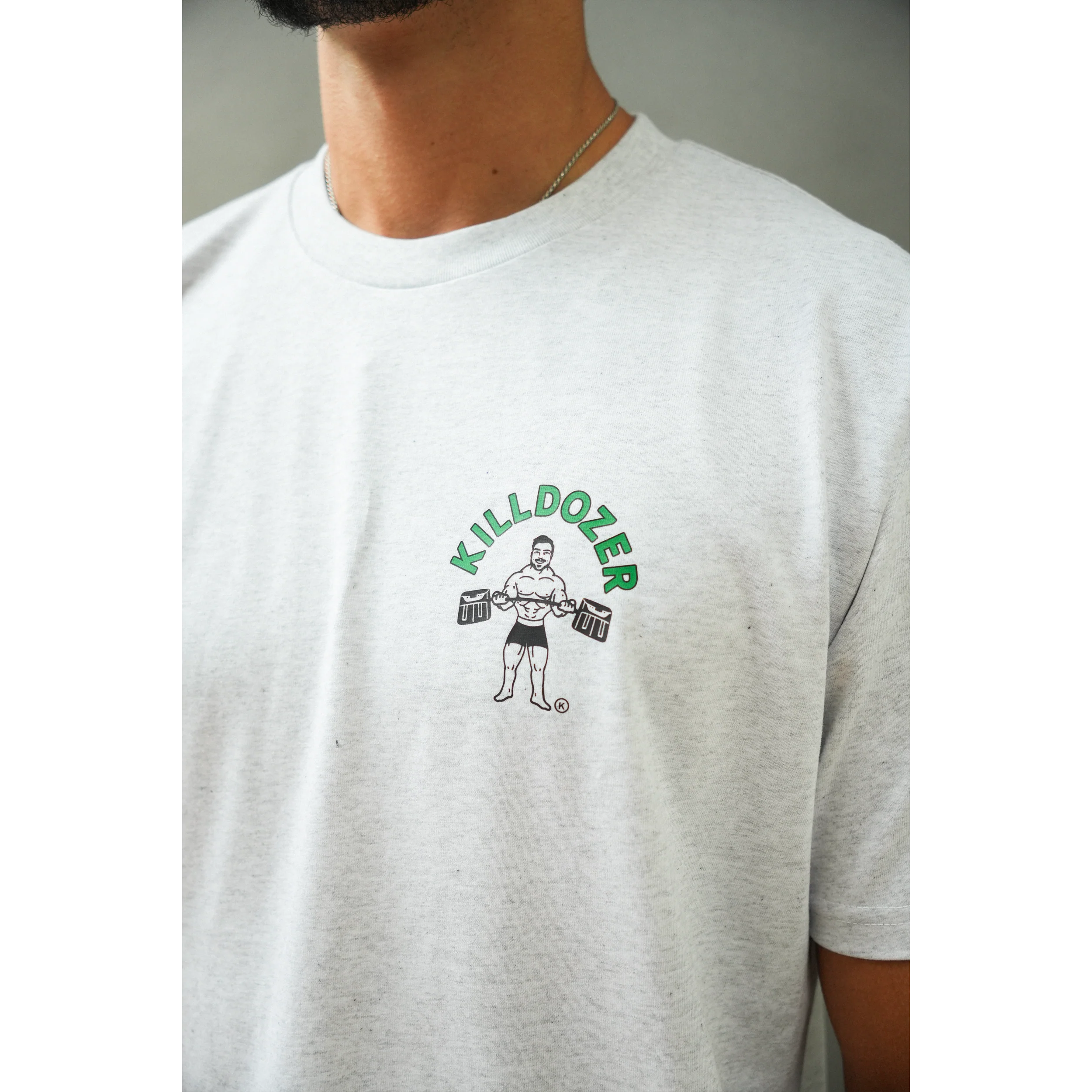 Killdozer T-Shirt - Ash - Image 7